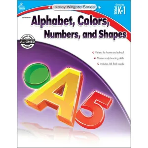 Alpha Color Num& Shape Workbook Gr. Pk-1