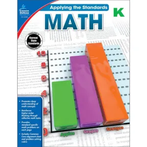 Apply The Standards Math Workbook Grade K