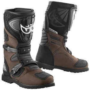 Berik All Terrain Adventure waterproof motorcycle boots, brown