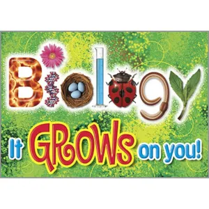 Biology It Grows On You Argus Large Poster