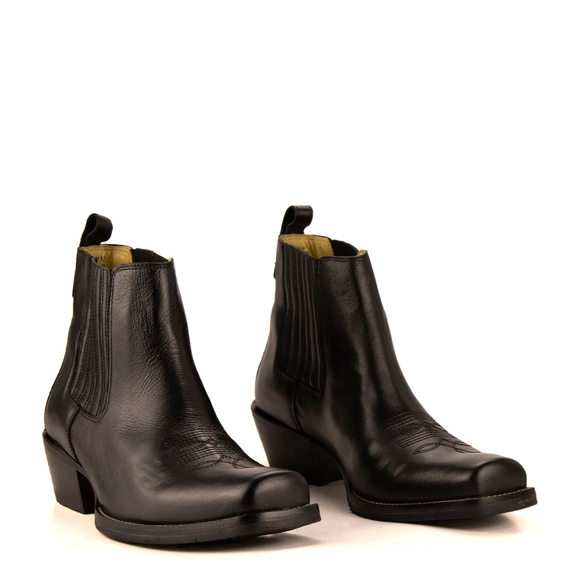 Brunello's Silverado Boot in Napa Black