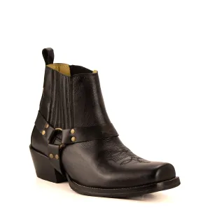 Brunello's Silverado Boot in Napa Black