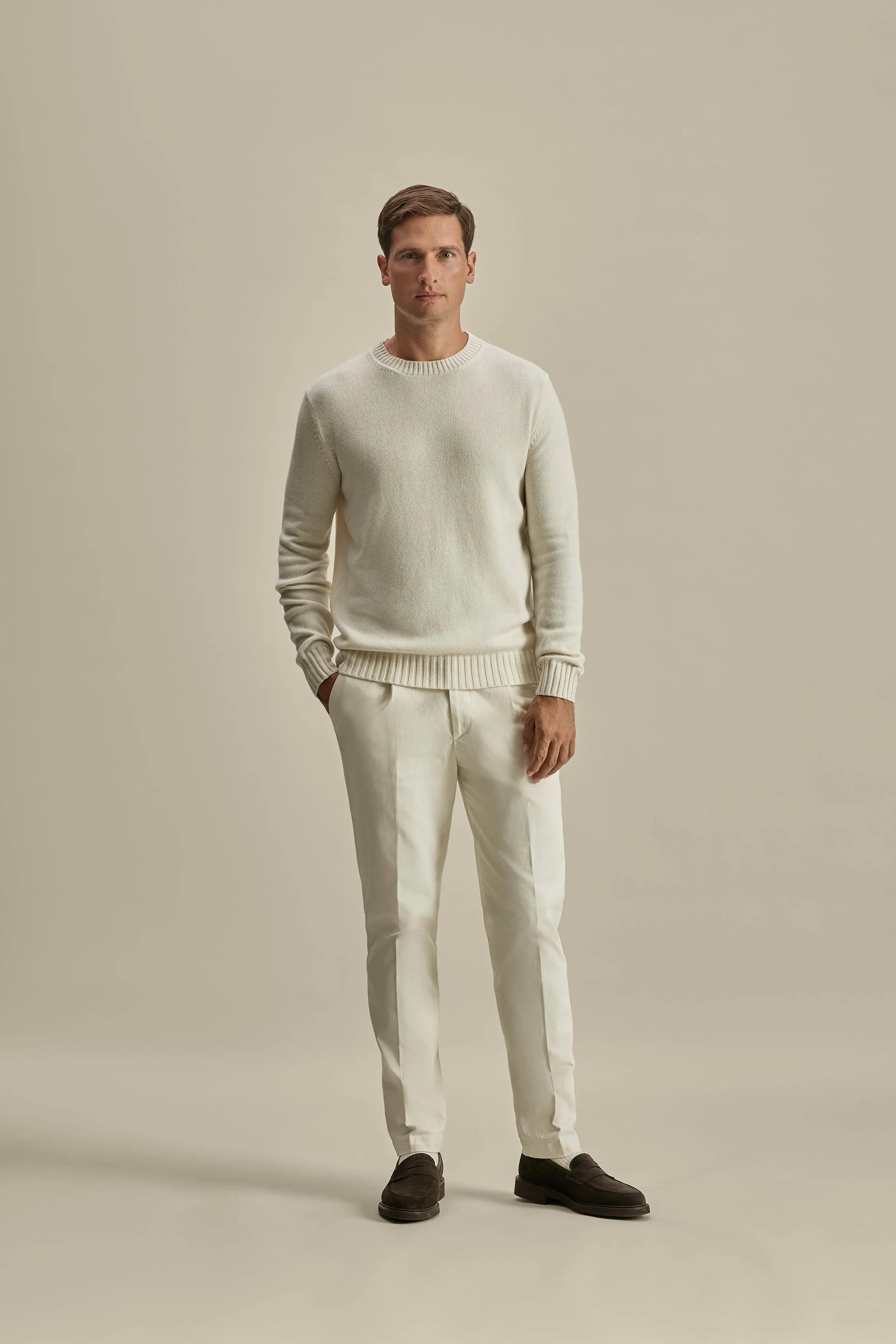 Cashmere Crew Neck Sweater