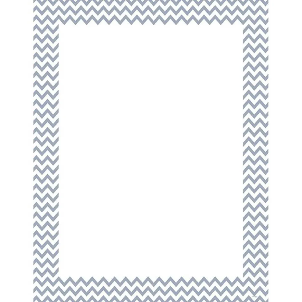Chevron Chart Slate  Gray