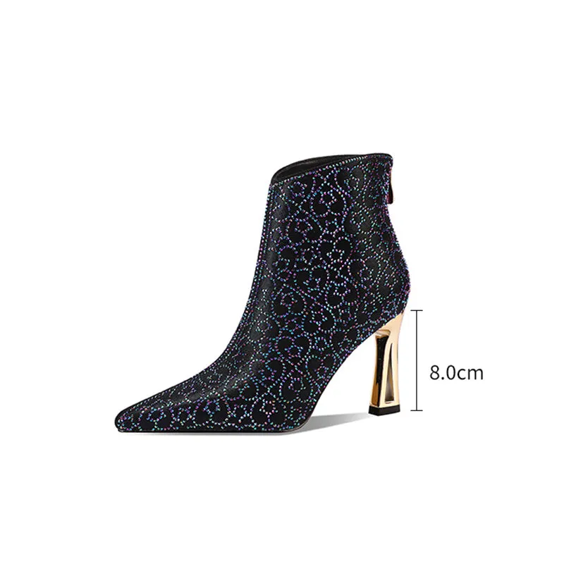 Chic High Heel Fashion Party Boots