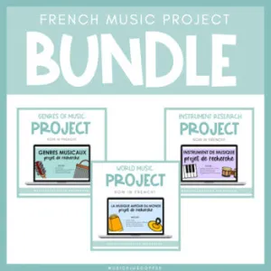 French Music Project Bundle