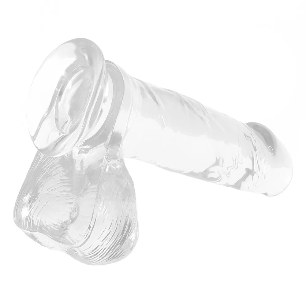 Jelly Royale 6 Inch Dildo in Clear
