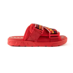 Kappa 222 BAMDA MITEL 6 SLIDES Men’s - RED - YELLOW - BLUE