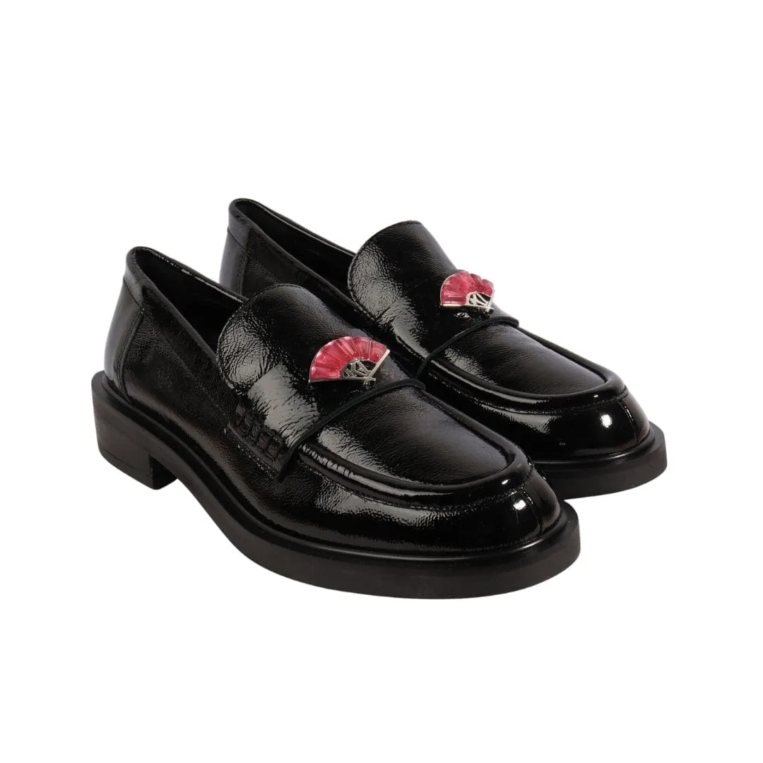 KARL LAGERFELD - Front Applique Loafers