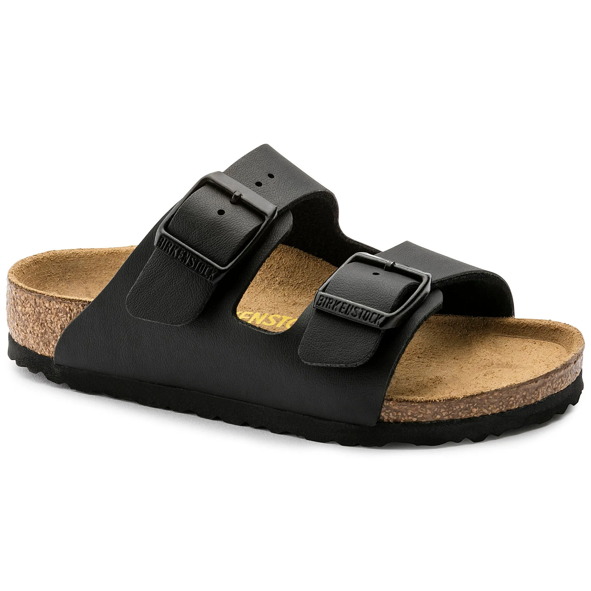 Kid's Birkenstock Arizona Birko-Flor Color: Black (MEDIUM/NARROW WIDTH)