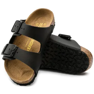 Kid's Birkenstock Arizona Birko-Flor Color: Black (MEDIUM/NARROW WIDTH)