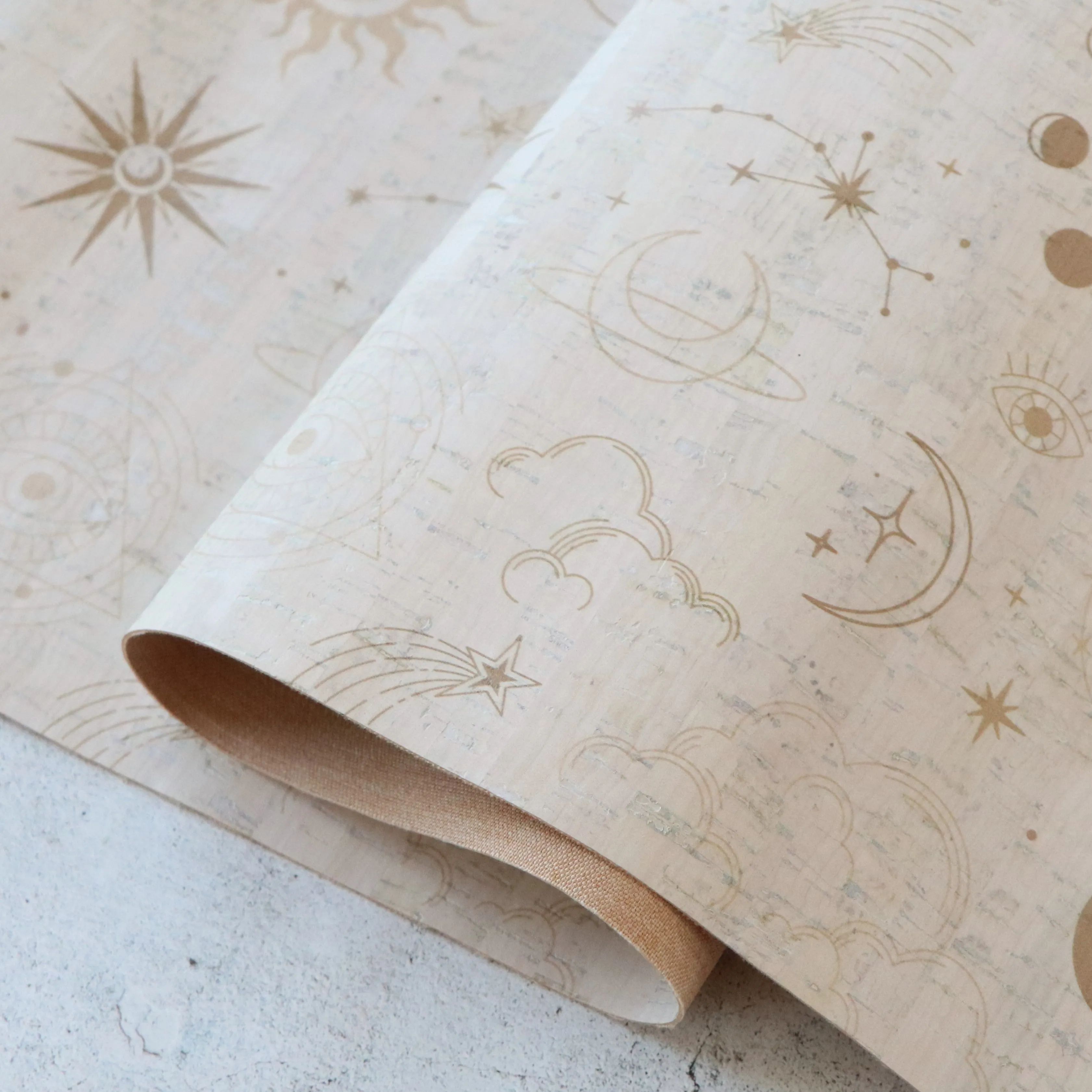 Magic Sky Cork Fabric