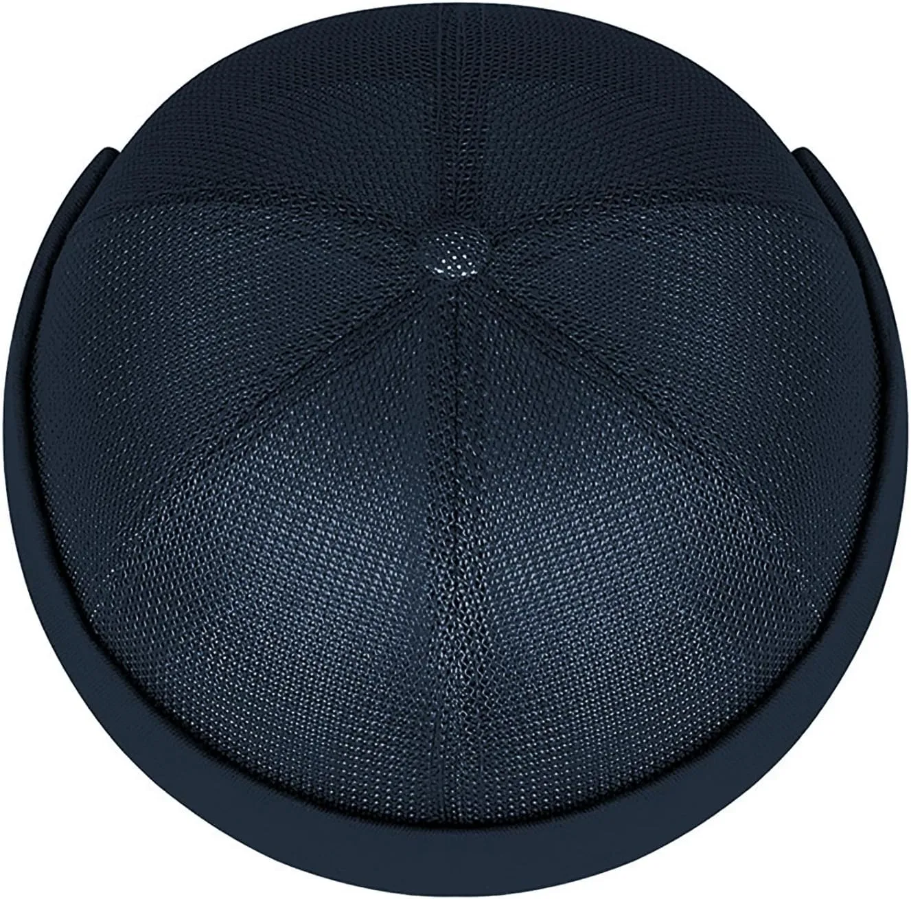 Mens Mesh Brimless Cap with No Brim, Summer Skullcap Docker Beanie Hat