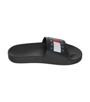 Men's Tommy Jeans Essential Pool Slide Black