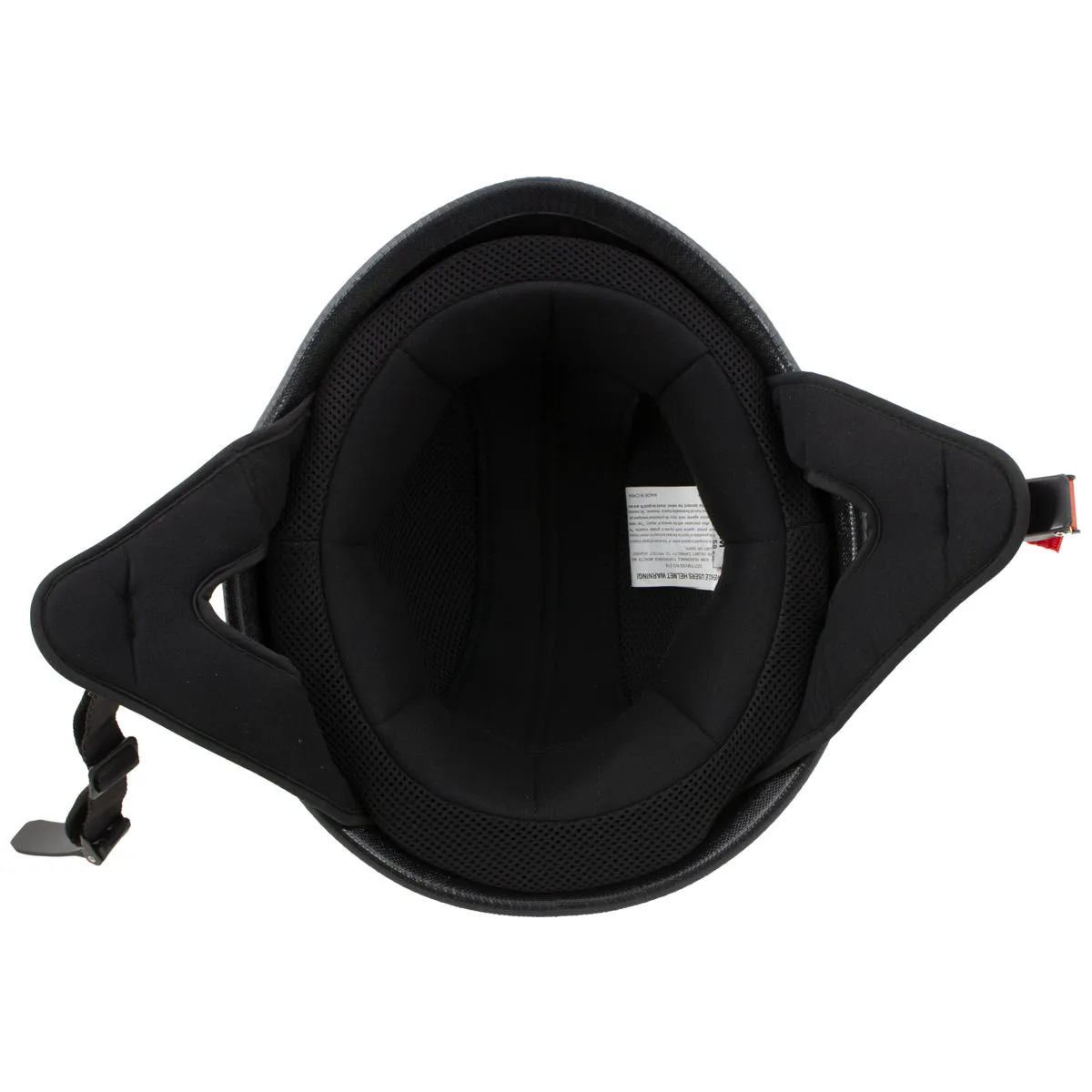 Milwaukee Helmets MPH9741DOT 'Motorrad' DOT German Style Gloss Black