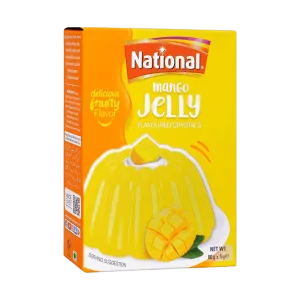 NATIONAL MANGO JELLY FLAVOURED CRYSTALS 80GM