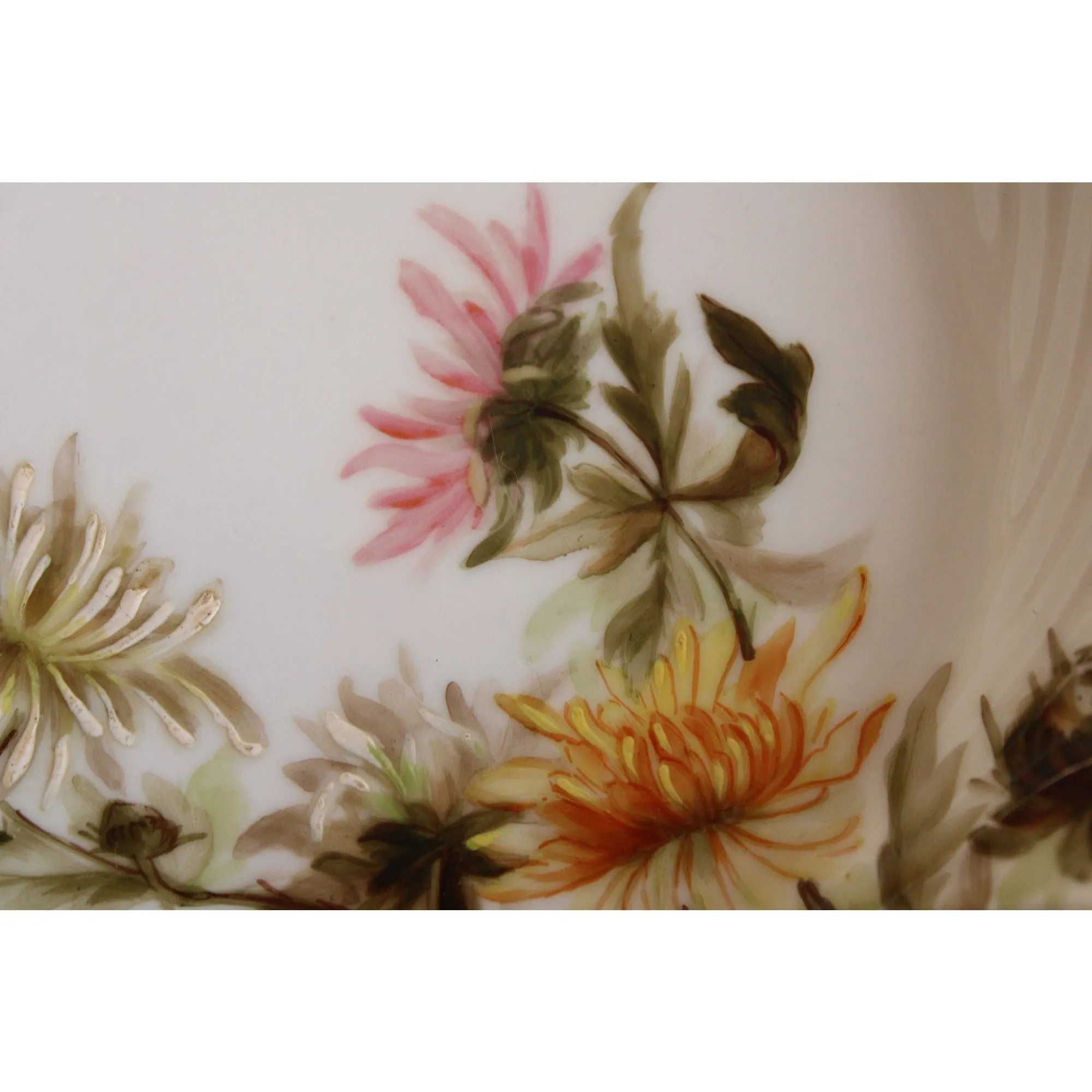 Reserved:  Antique 1887 Haviland Limoges H&Co Depose Floral Pattern Bowls