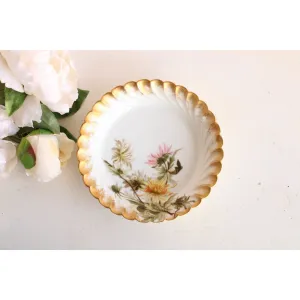 Reserved:  Antique 1887 Haviland Limoges H&Co Depose Floral Pattern Bowls