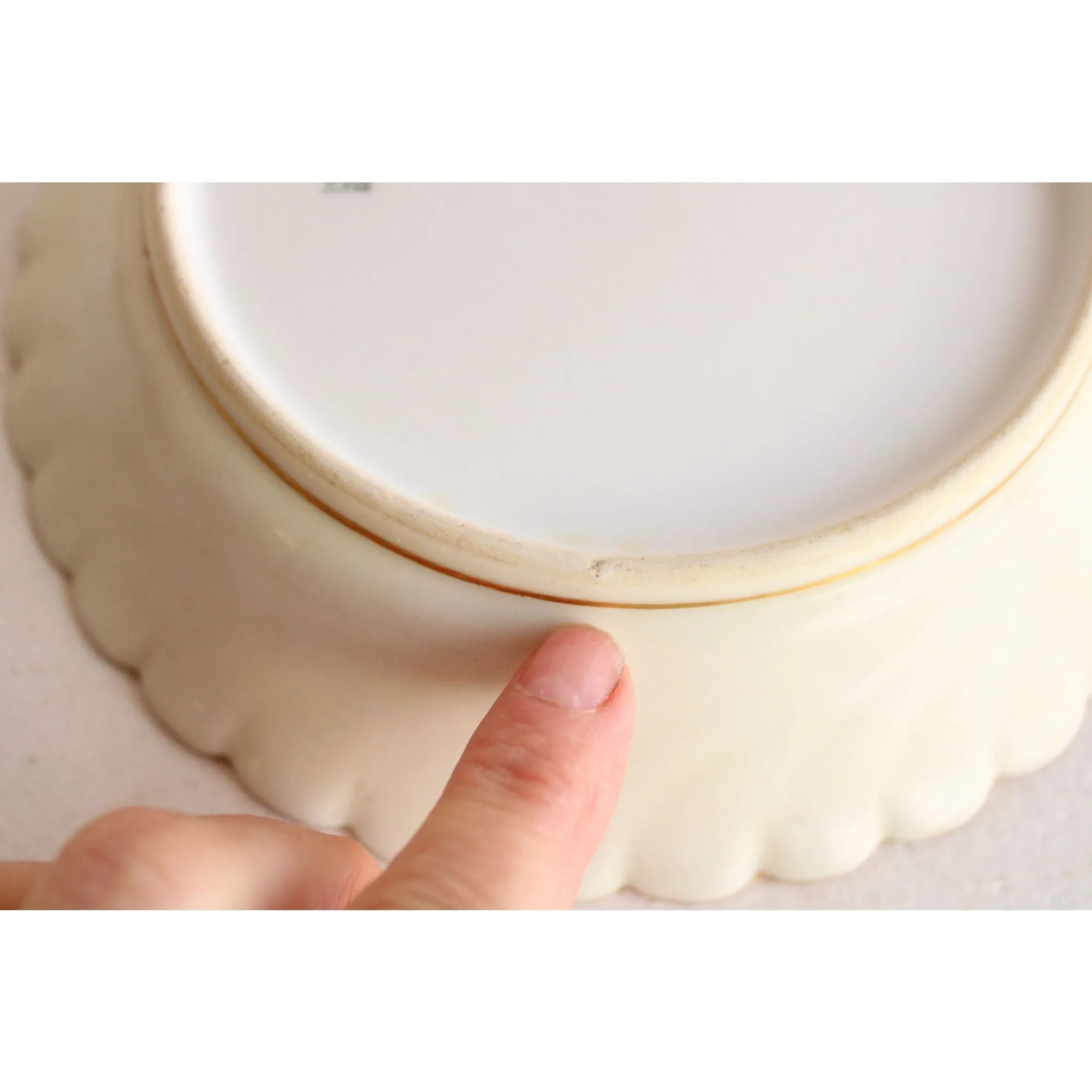 Reserved:  Antique 1887 Haviland Limoges H&Co Depose Floral Pattern Bowls