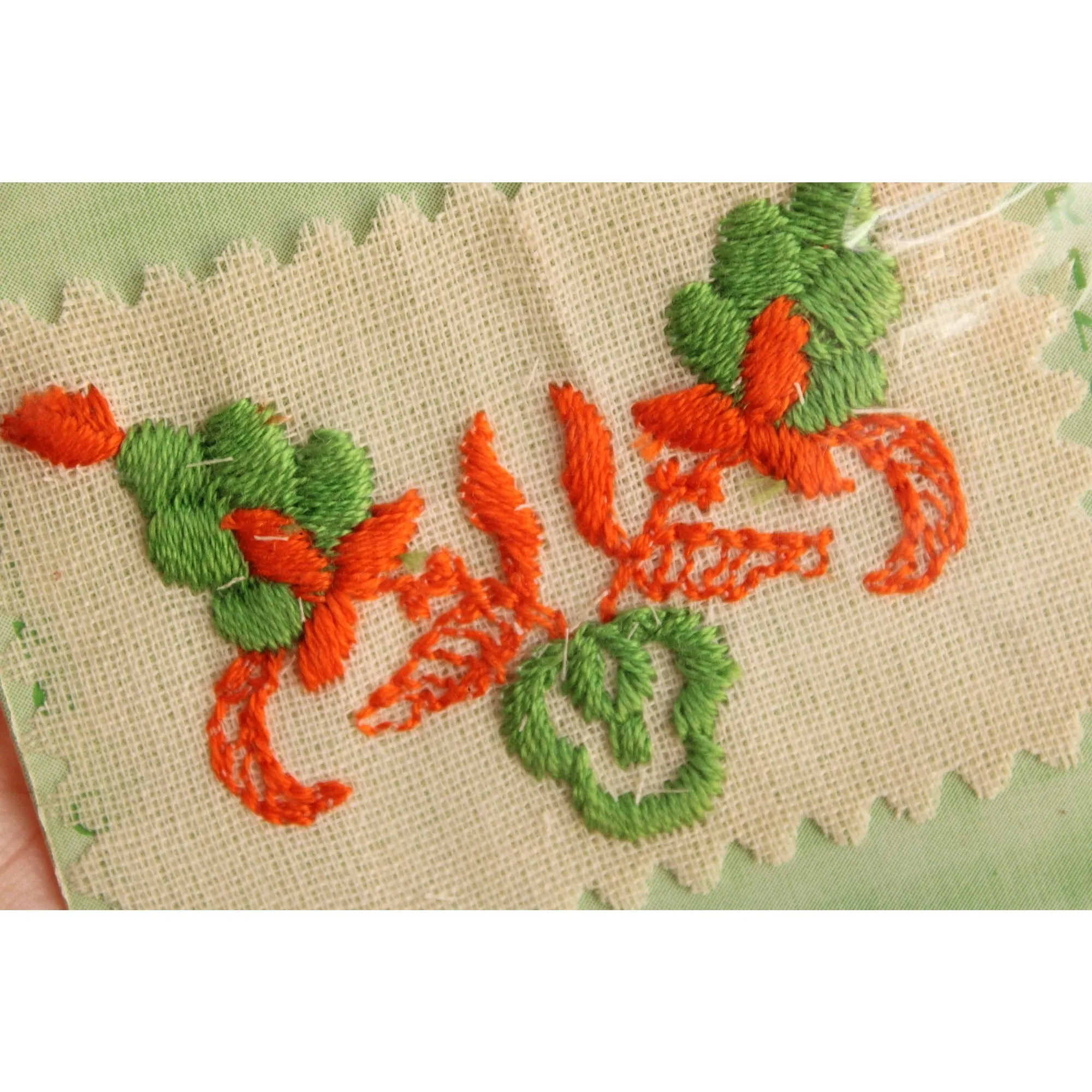 Vintage 1960s Iron On Transfer Embroidery NOS New Old Stock